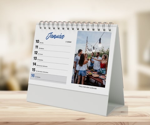 Stolové kalendáre (mesačné/2-týždňové/týždňové)
