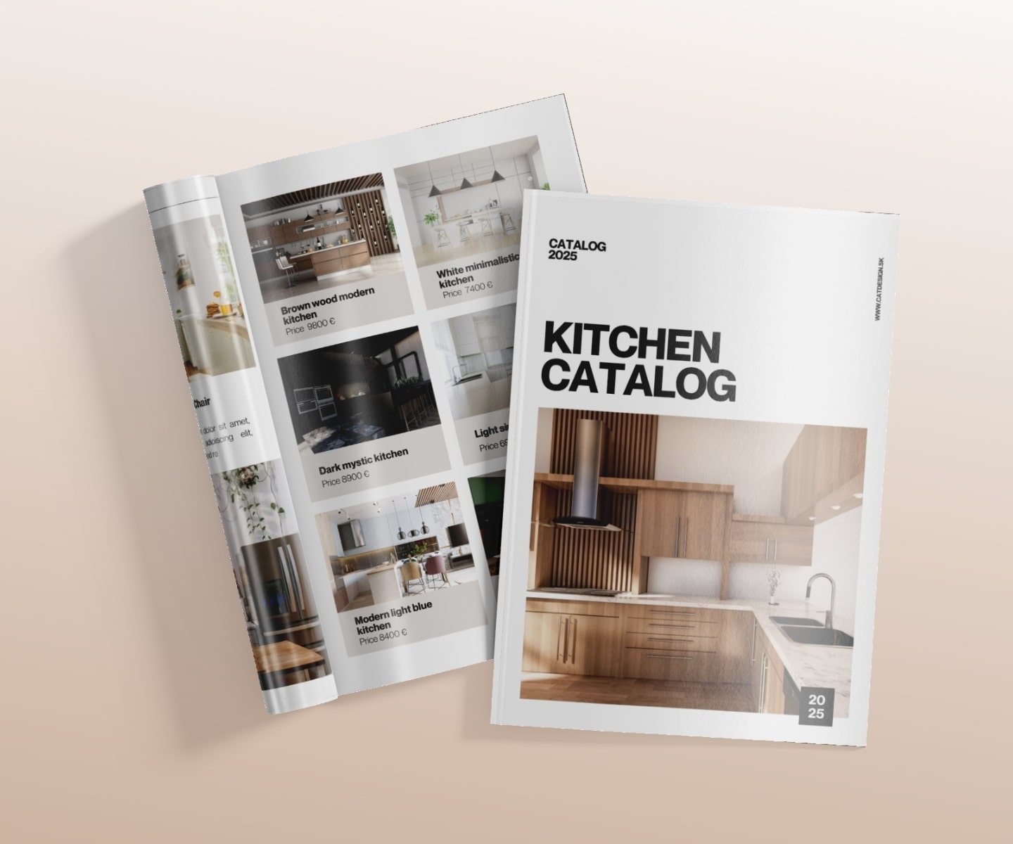 Katalógy - zošitové, lepené, šité