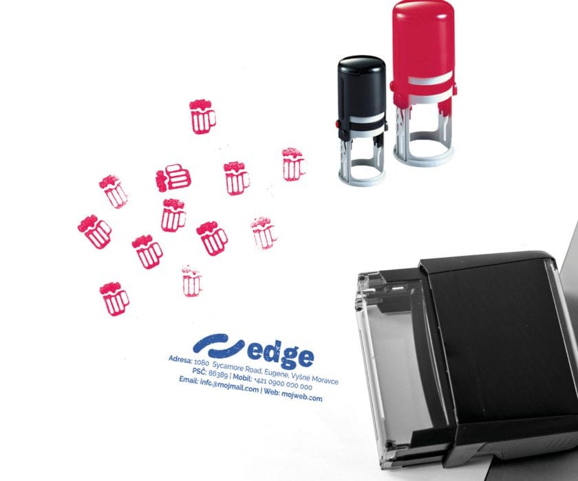 Samonamáčacie pečiatky