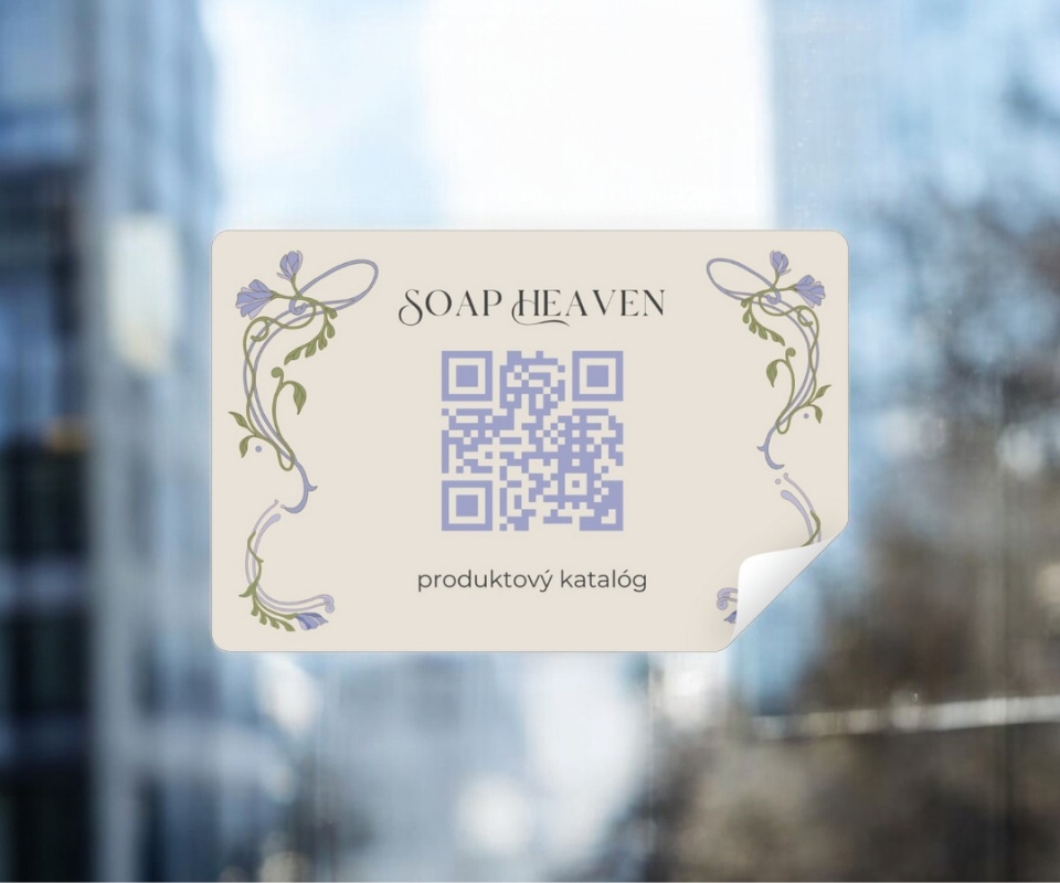 Adhézne samolepky (bez lepidla)