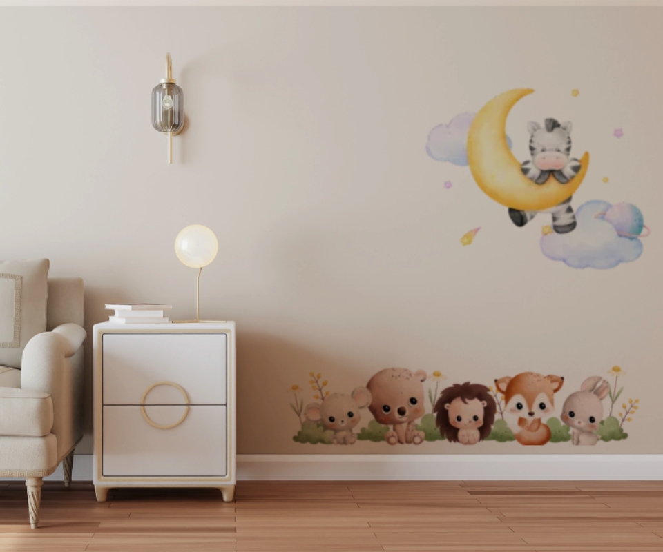 Samolepky interiérové